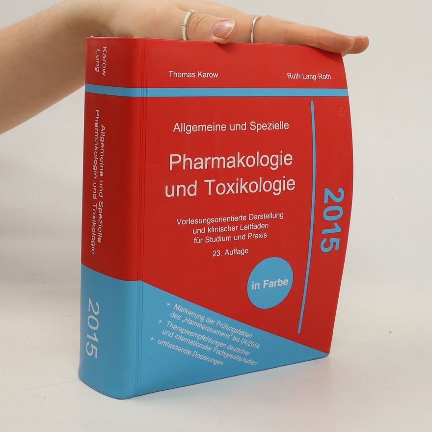 Oswald Schmiedeberg Grundriss der Pharmakologie in Bezug auf Arzneimittellehre und Toxikologie