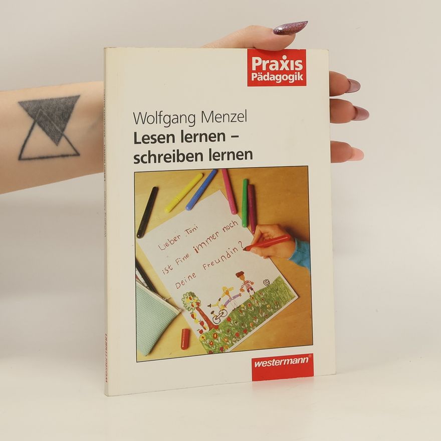 Wolfgang Walter Menzel Lesen lernen - schreiben lernen