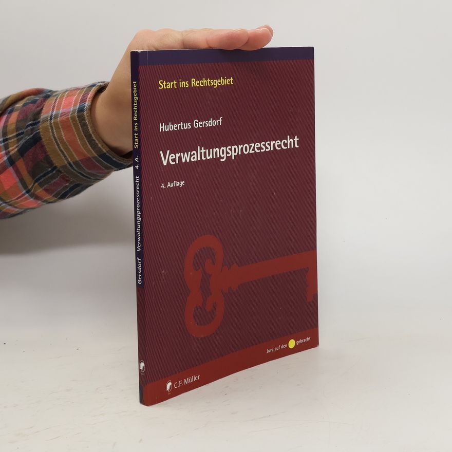 Hubertus Gersdorf Verwaltungsprozessrecht