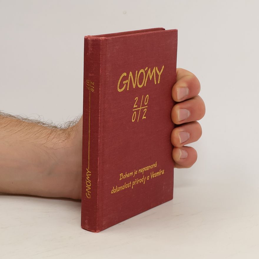 Luboš Chalupa Gnómy 2002 : Bohem je nepoznaná dokonalost přírody a Vesmíru