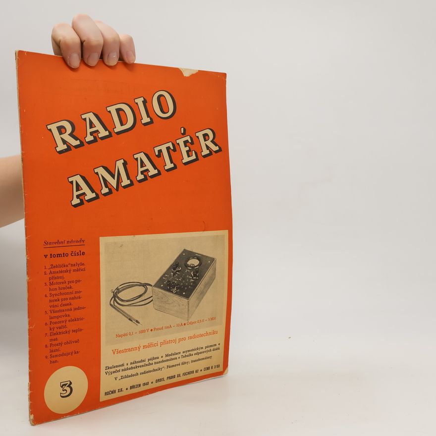 Various authors Radioamatér 3/40