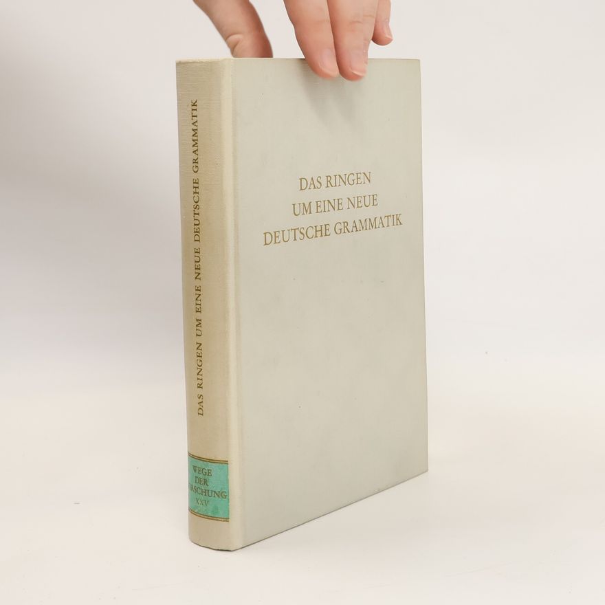 Hugo Moser Das Ringen um eine neue deutsche Grammatik