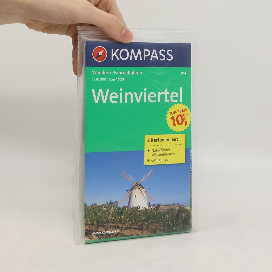 KOMPASS-Karten KOMPASS-Karten GmbH Weinviertel 1:50 000 / sada 2 turistických map KOMPASS 204