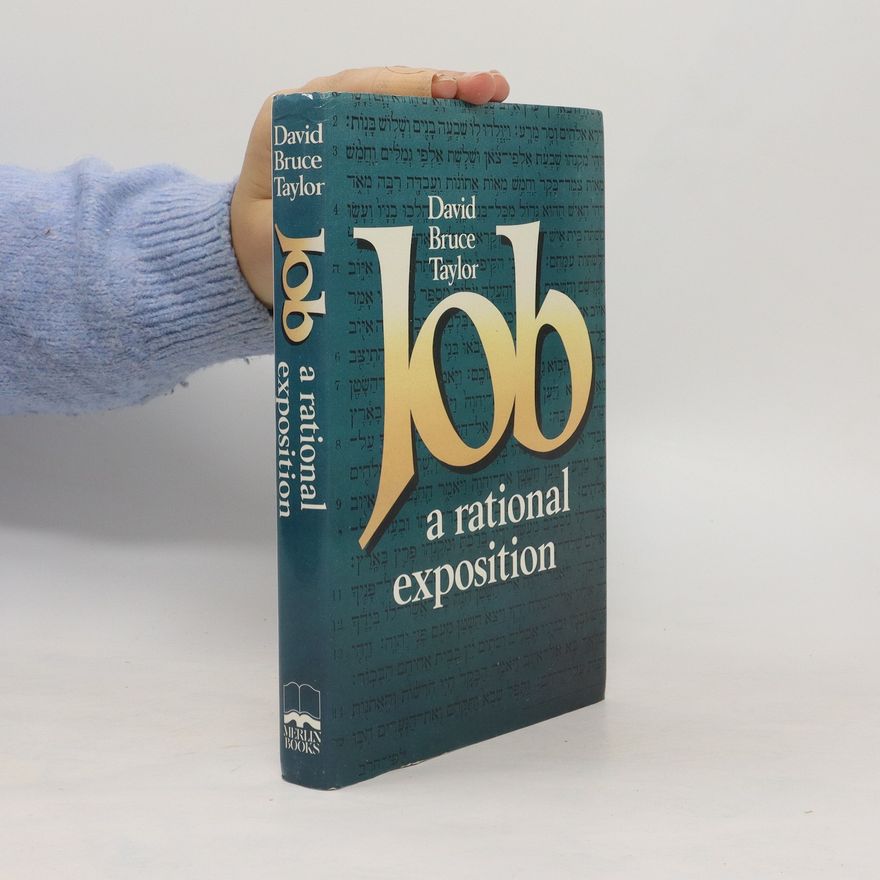 David Bruce Taylor Job a Rational Exposition