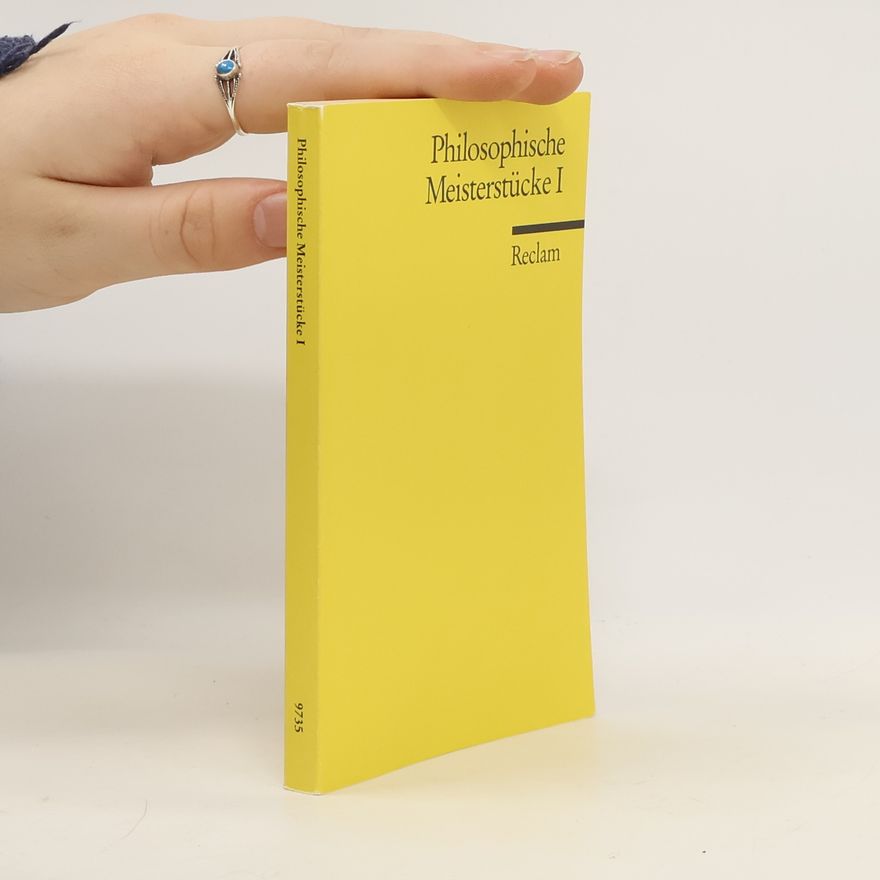 Various authors Philosophische Meisterstücke