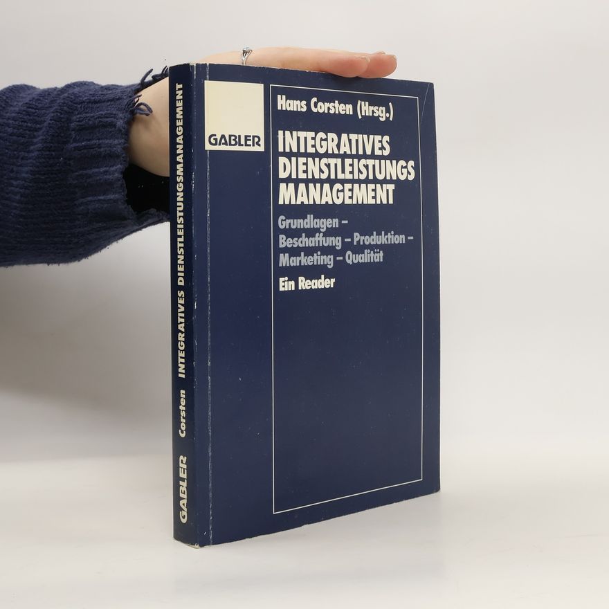 Hans Corsten Integratives Dienstleistungsmanagement
