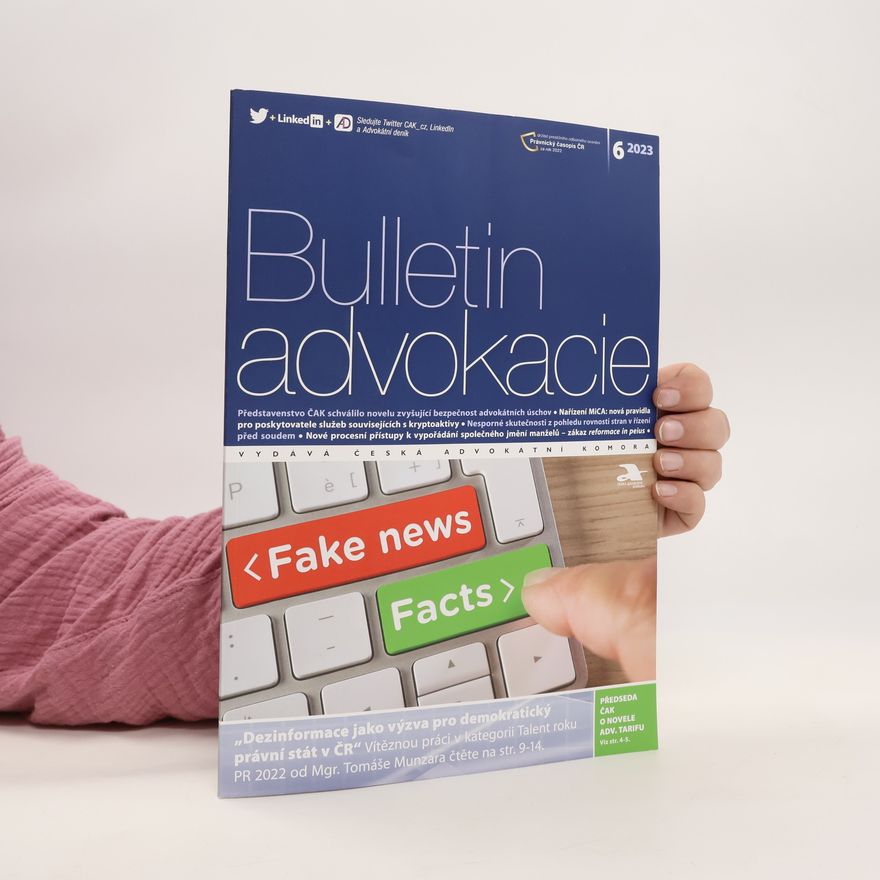 Kolektiv autorů Bulletin advokacie 6/2023