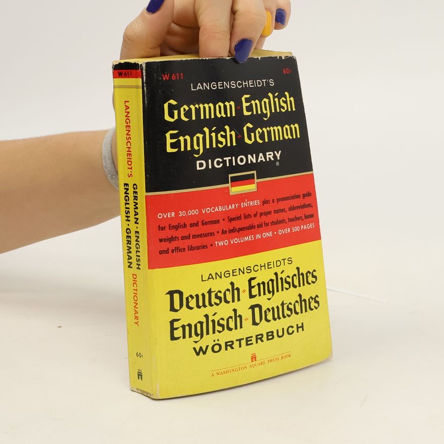 Edmunt Klatt Langenscheidt's German - English. English - German Dictionary