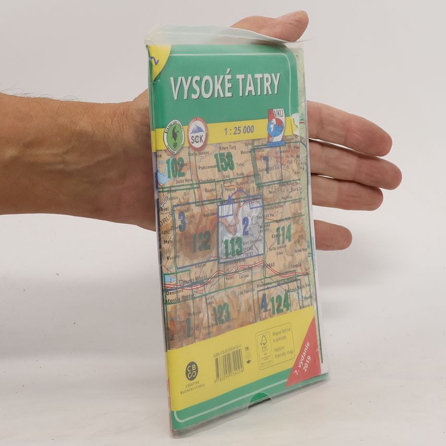 Autorenkollektiv Vysoké Tatry 1:25 000