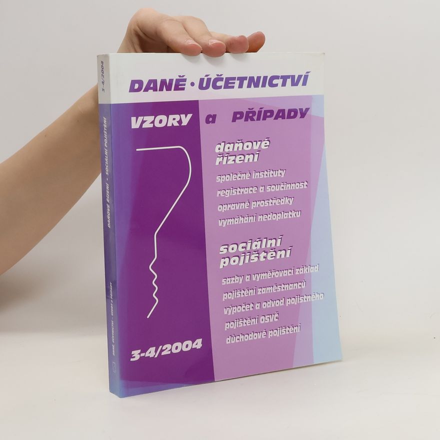 Autorenkollektiv Daně, účetnictví. Vzory a případy 3-4/2004