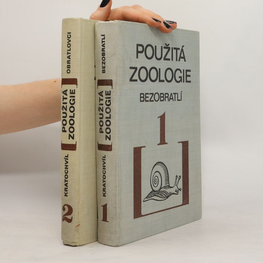 Josef Kratochvíl Použitá zoologie. Díl 1 - Beozobratlí. Díl 2 - Obratlovci