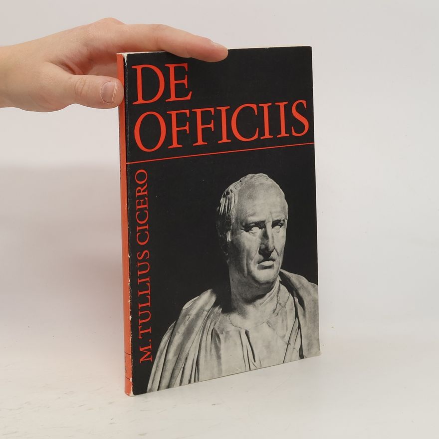 Marcus Tullius Cicero De officiis