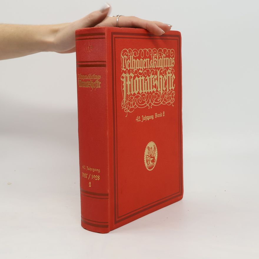 Autorenkollektiv Velhagen & Klasings Monatshefte, 42. Jahrgang 1927/1928