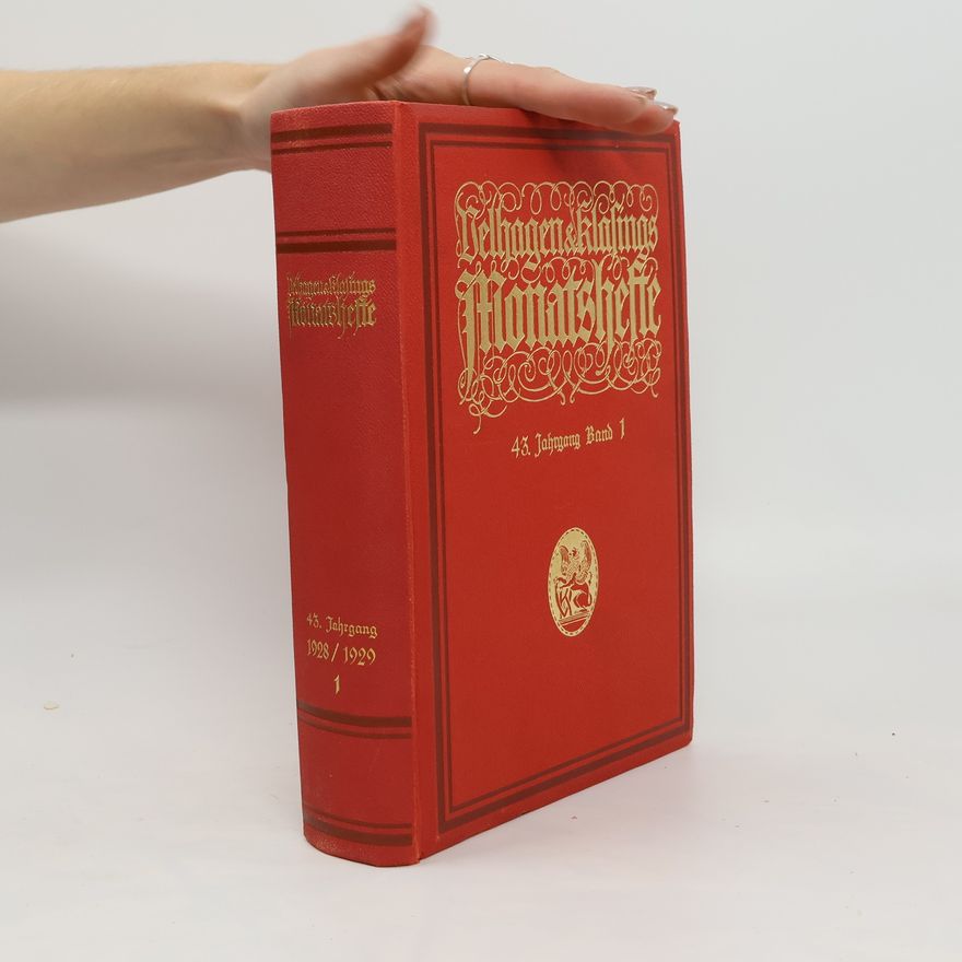 Autorenkollektiv Velhagen & Klasings Monatshefte 1928/1929. Band 1