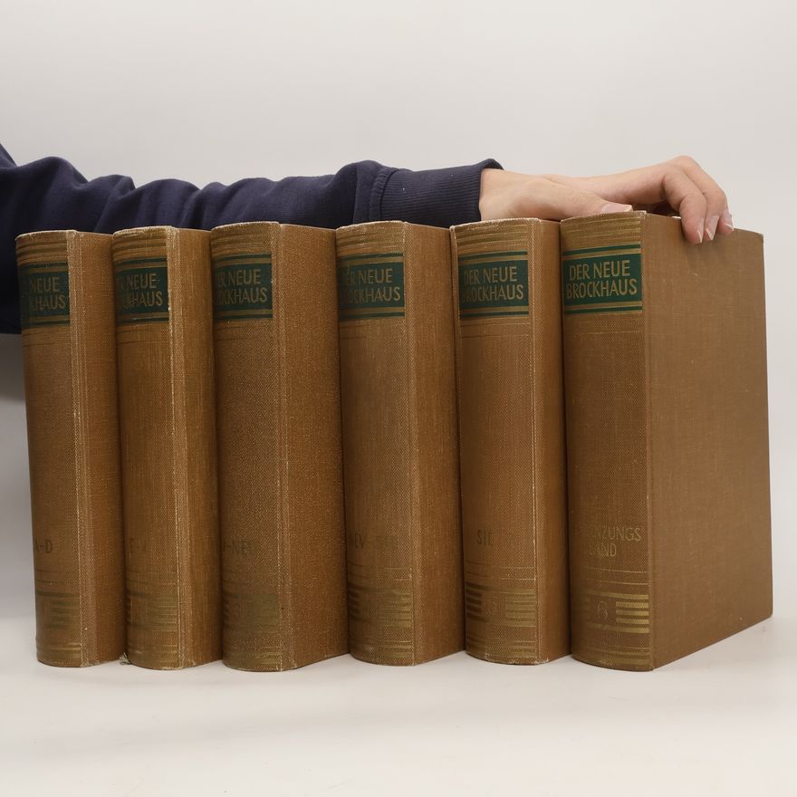 Various authors Der neue Brockhaus 1-5 und einem Atlas