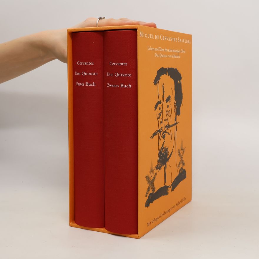 Miguel de Cervantes y Saavedra Don Quixote (2 svazky, Erstes Buch & Zweites Buch)