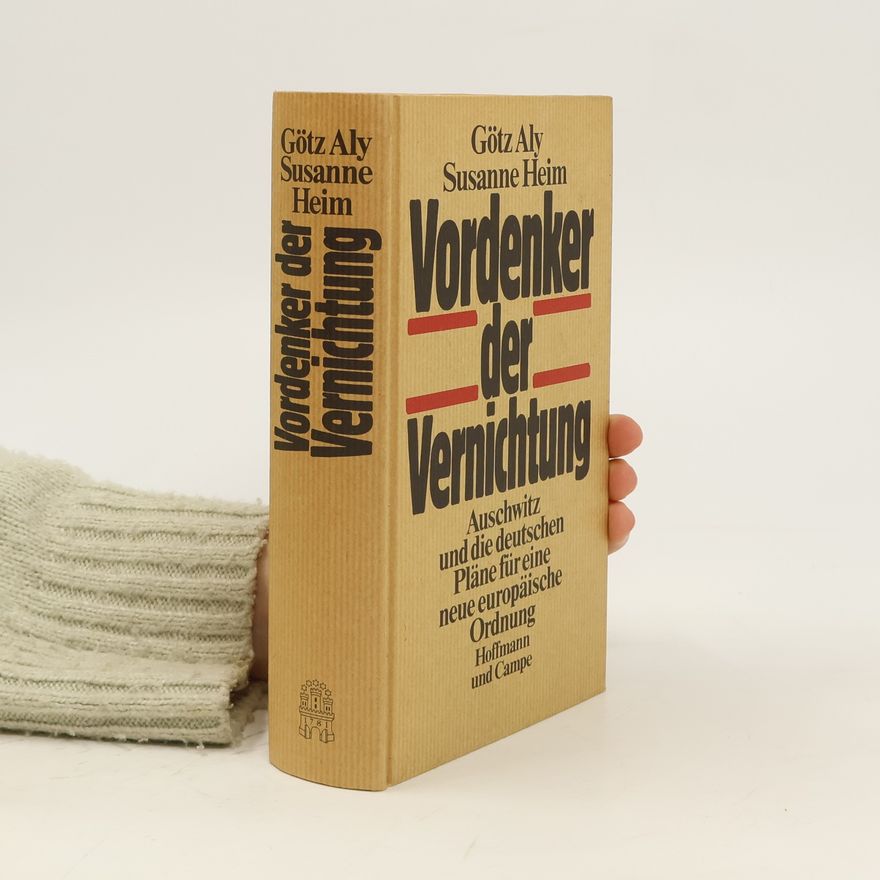 Götz Aly Vordenker der Vernichtung