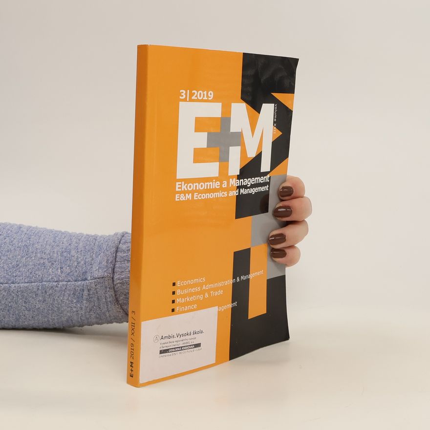 Kolektiv autorů Ekonomie a Management. Economics and Management 3/2019