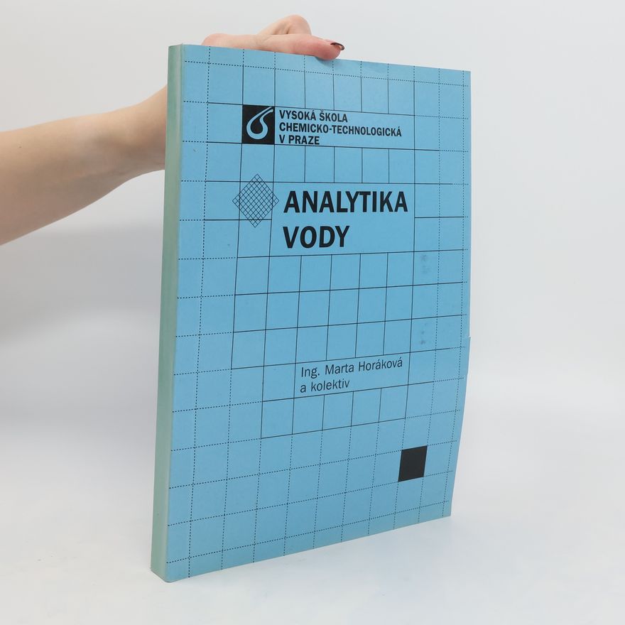 Marta Horáková Analytika vody