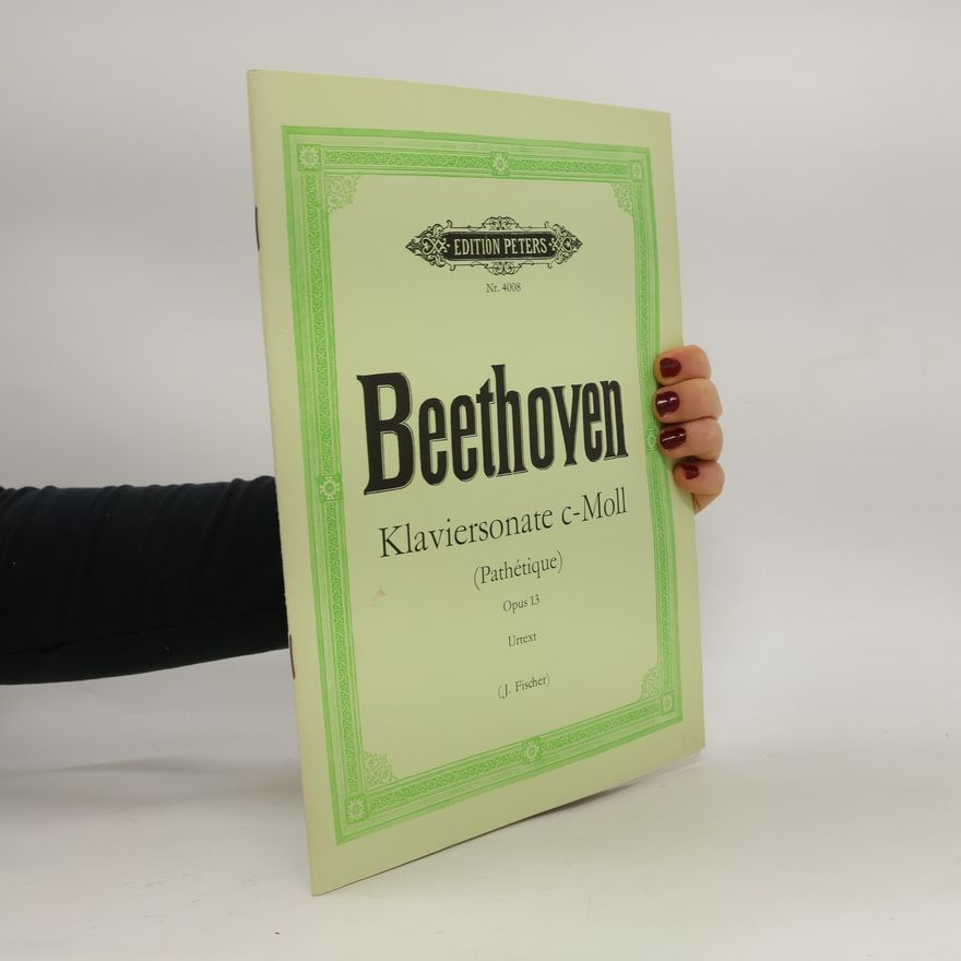 Kolektiv autorů Beethoven Klaviersonate c - Moll