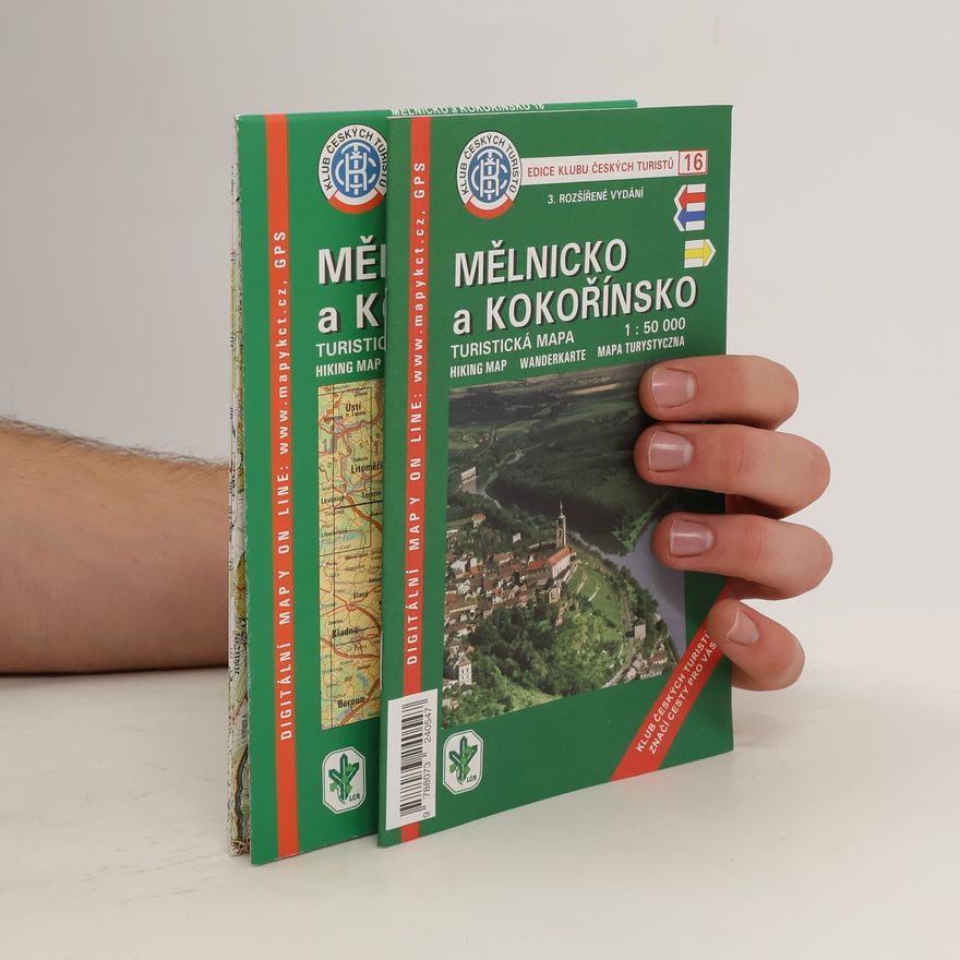 Kolektiv autorů Mělnicko a Kokořínsko, turistická mapa 1:50 000