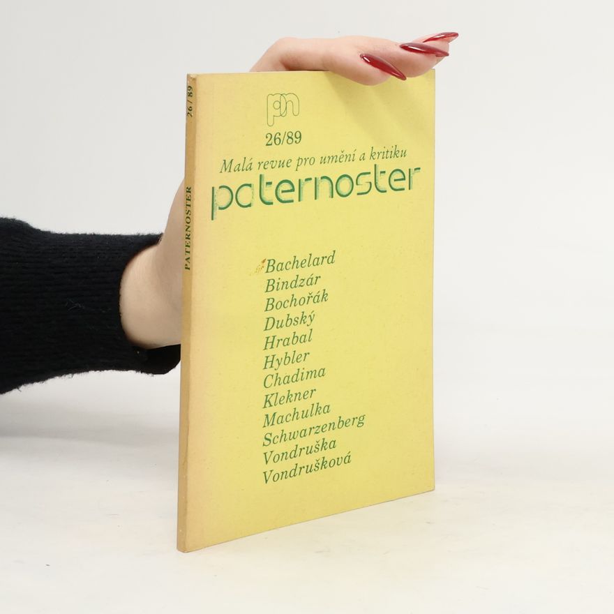 Various authors Paternoster. Malá revue pro umění a kritiku 26/89