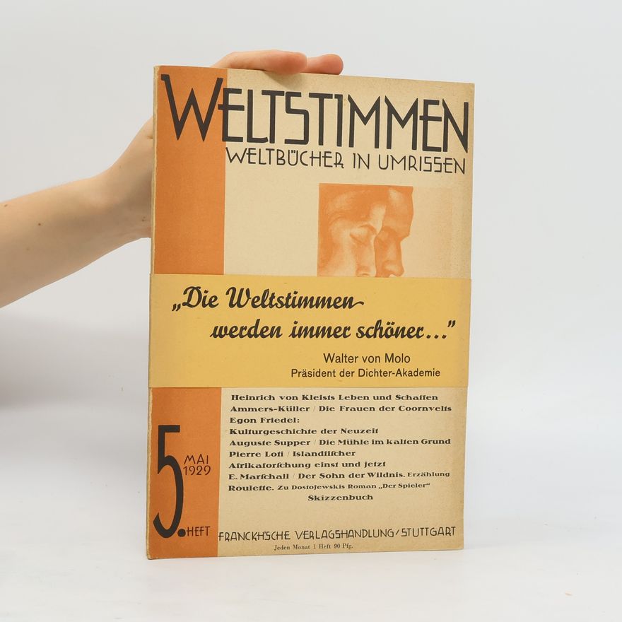 Various authors Weltstimmen; Weltbücher in Umrissen 5
