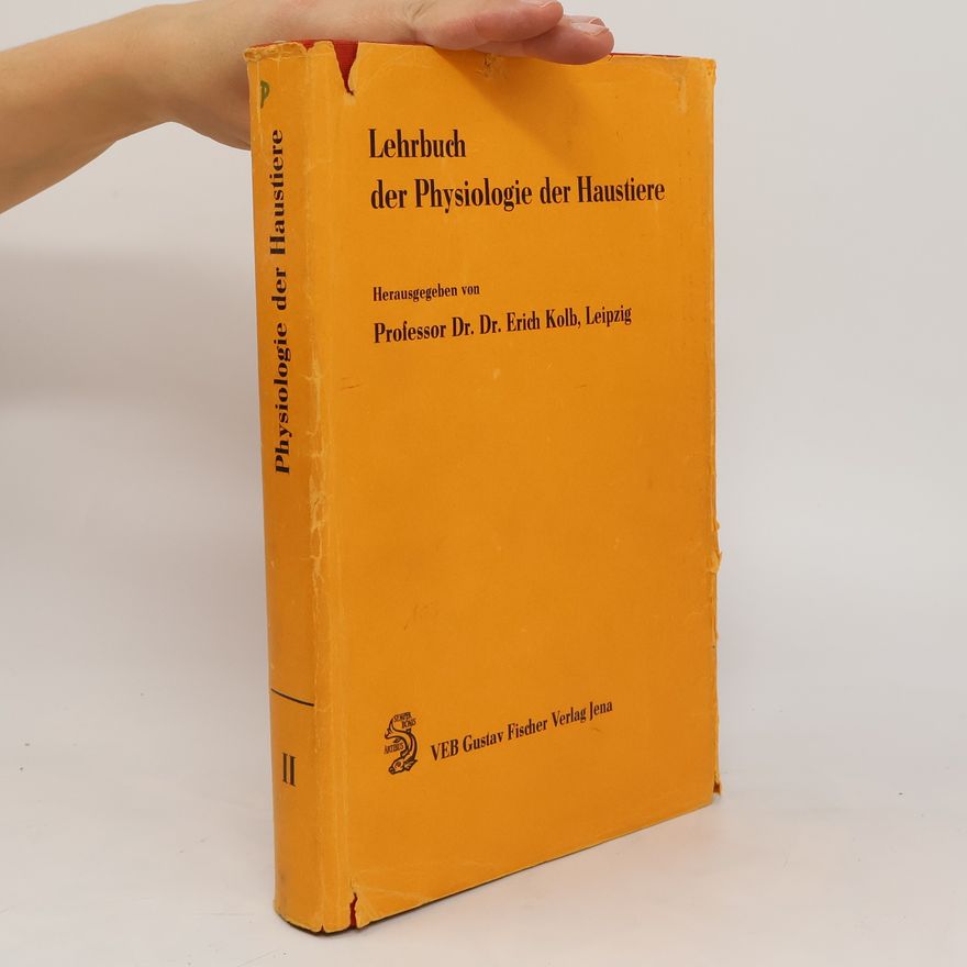 Erich Kolb Lehrbuch der Physiologie der Haustiere II