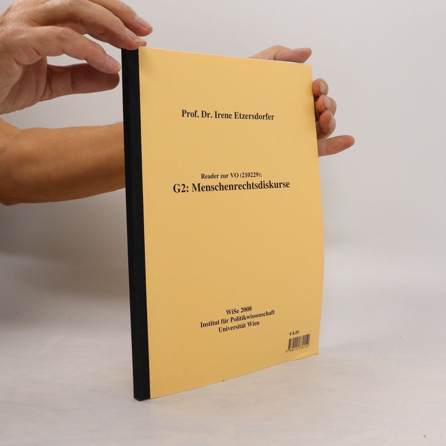 Irene Etzersdorfer Reader. G2: Menschenrechtsdiskurse