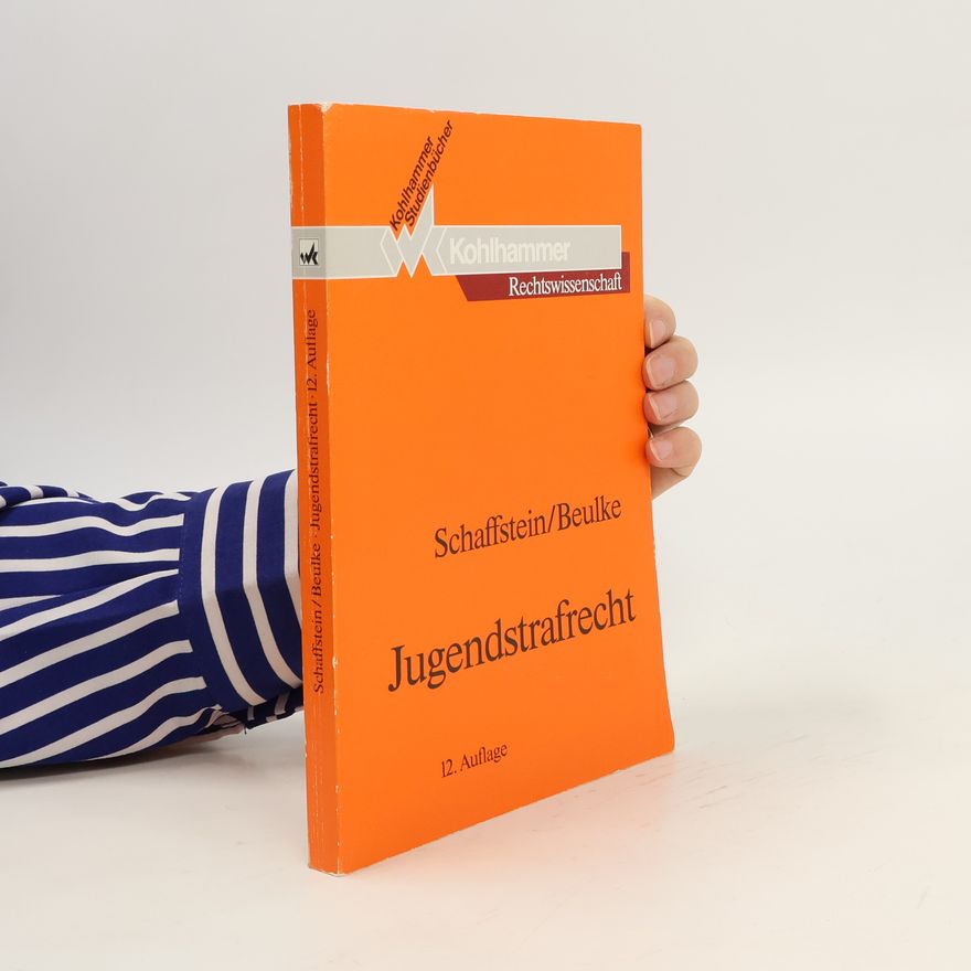 Friedrich Schaffstein Jugendstrafrecht