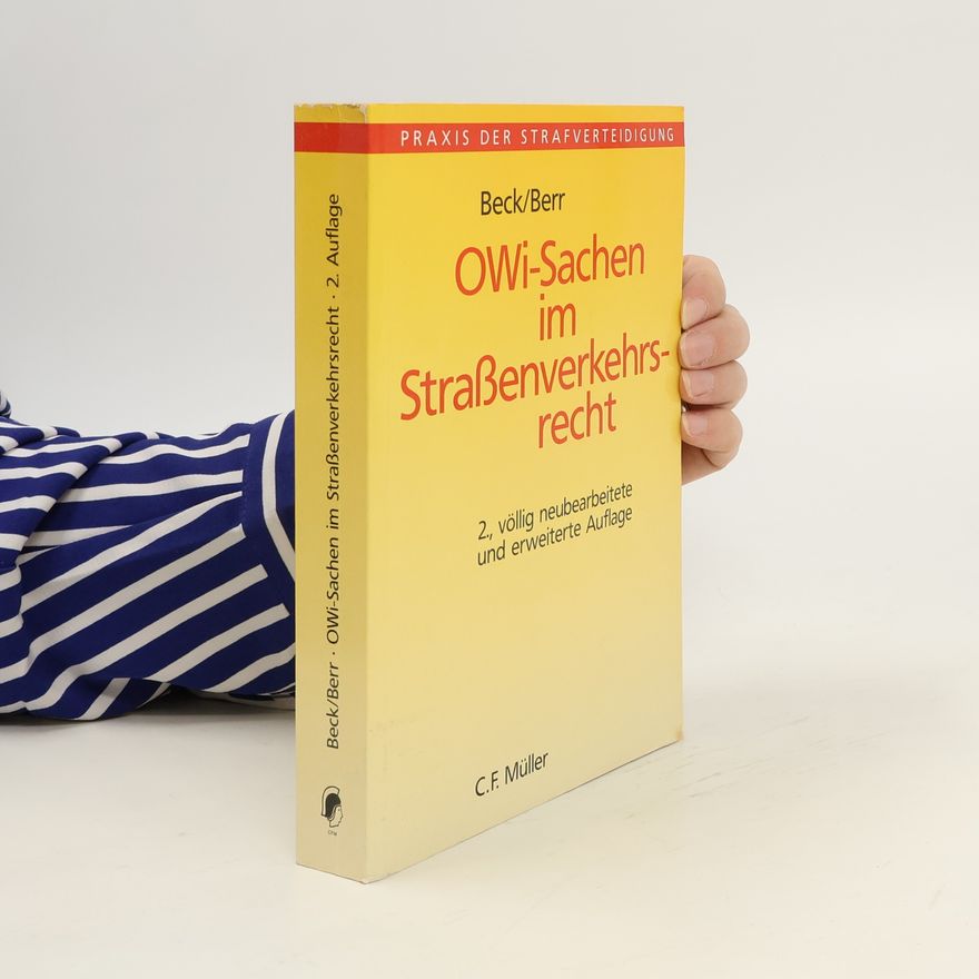Wolf-Dieter Peter OWi-Sachen im Strassenverkehrsrecht