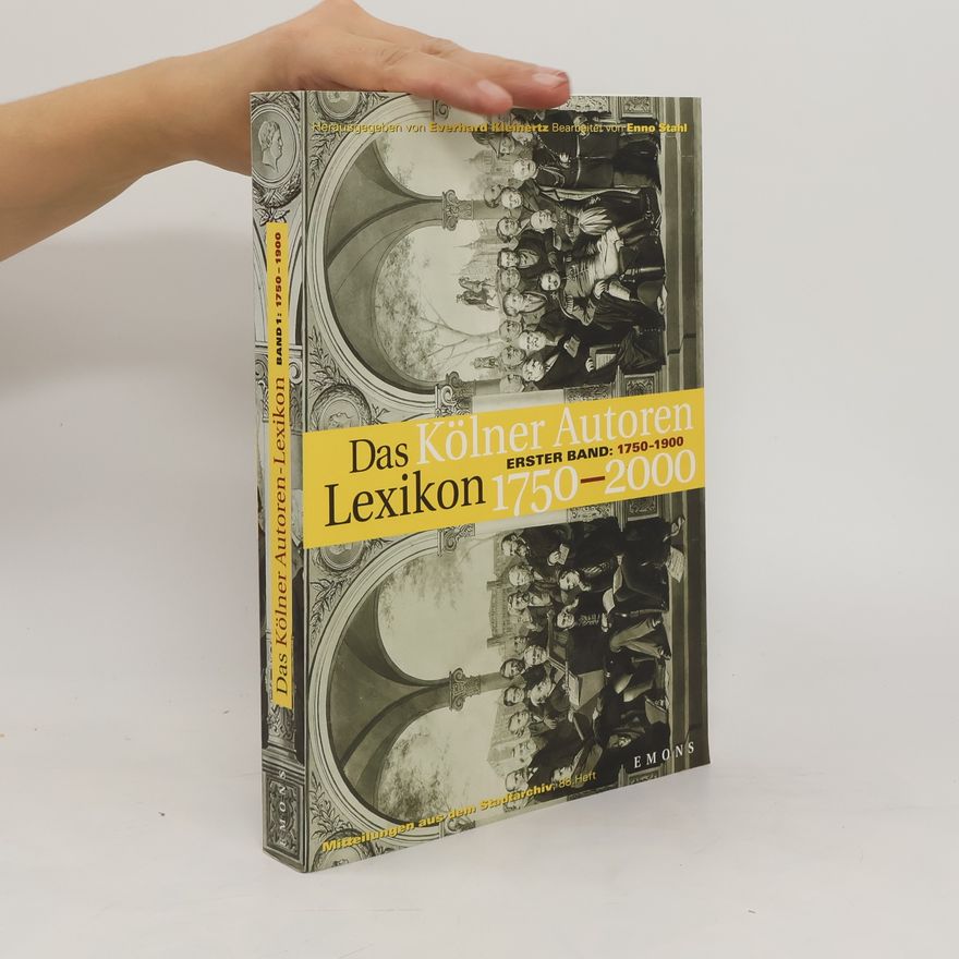 Enno Stahl Kölner Autorenlexikon 1750 - 2000
