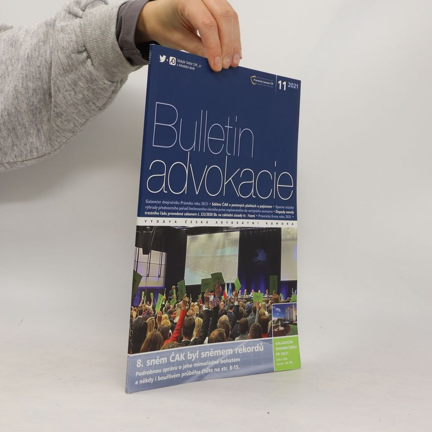 Auteurscollectief Bulletin advokacie 11/2021