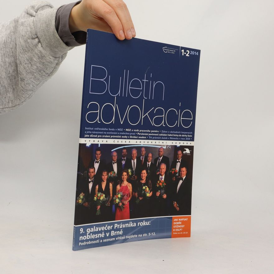 Kolektiv autorů Bulletin advokacie 1-2/2014