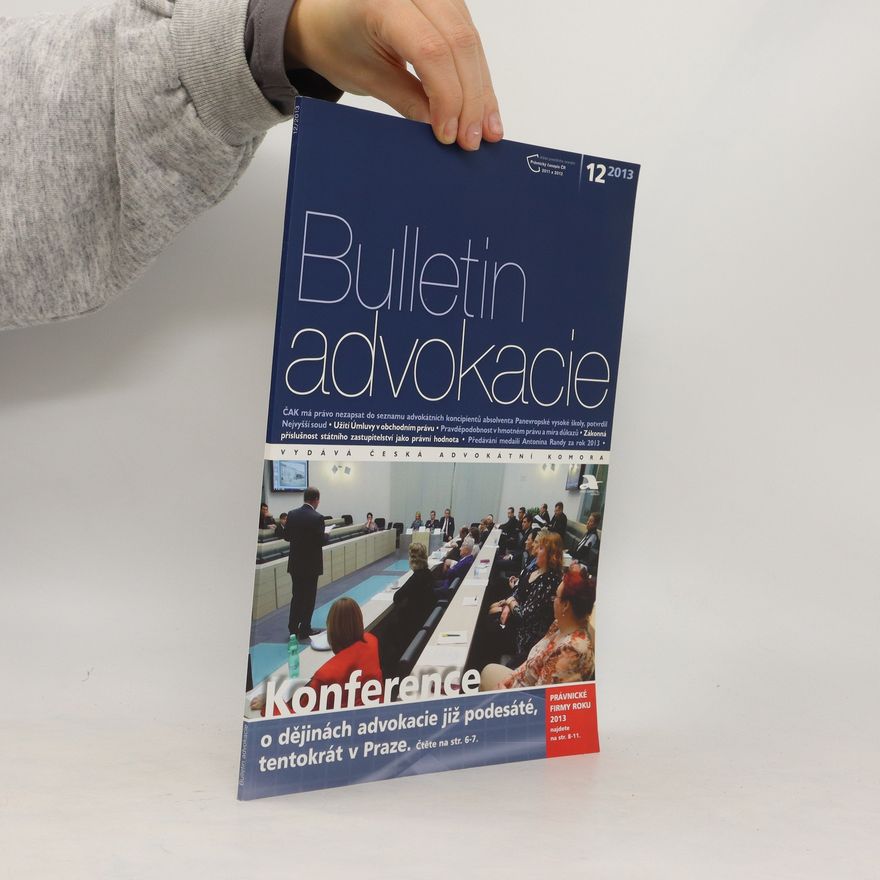 Kolektiv autorů Bulletin advokacie 12/2013