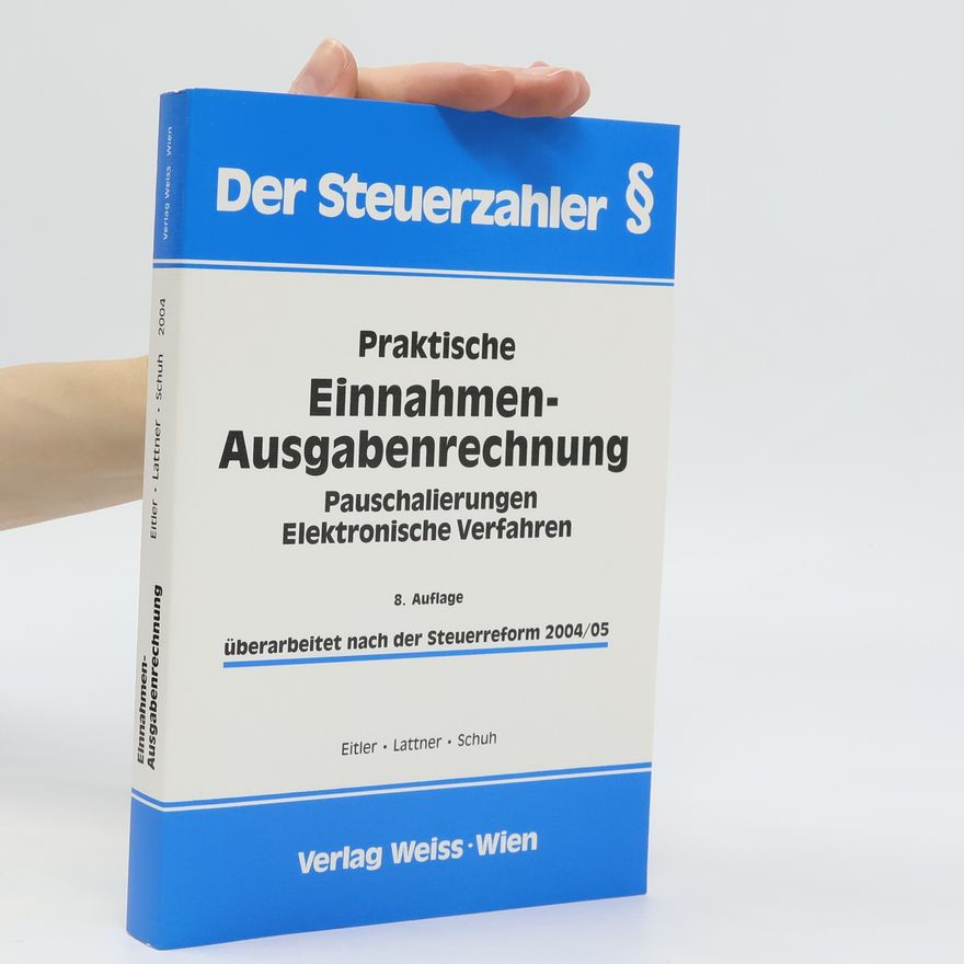 Josef Eitler Praktische Einnahmen-Ausgabenrechnung