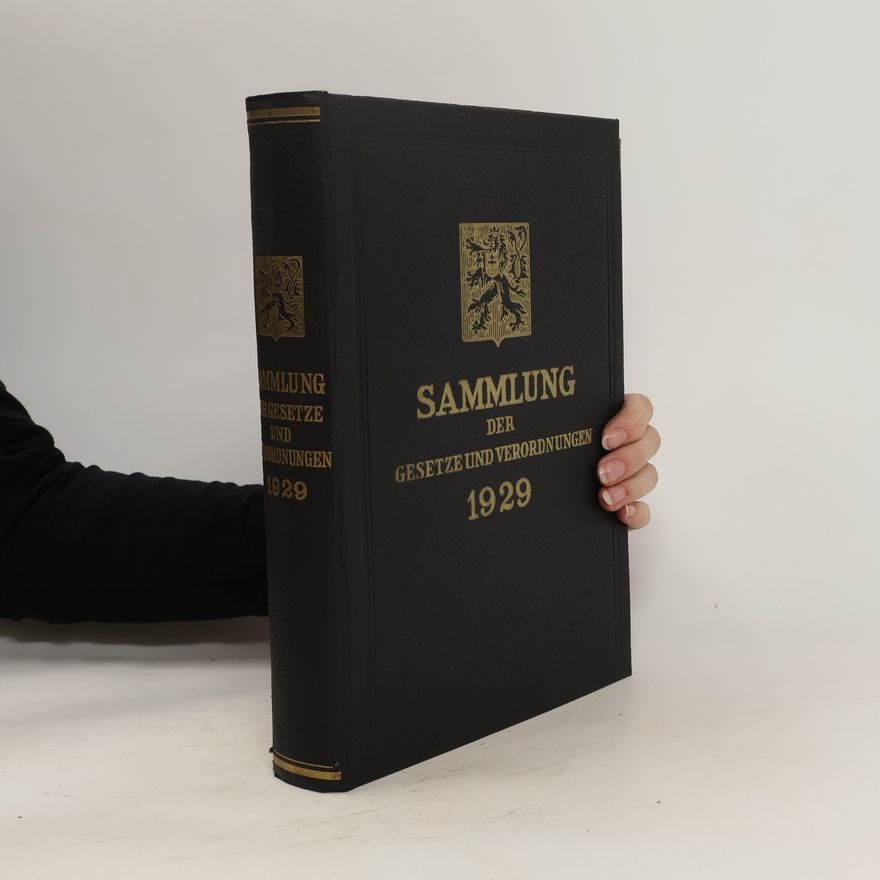 Kolektiv autorů Sammlung der Gesetze und Verordnungen des Čechoslovakischen Staates 1928