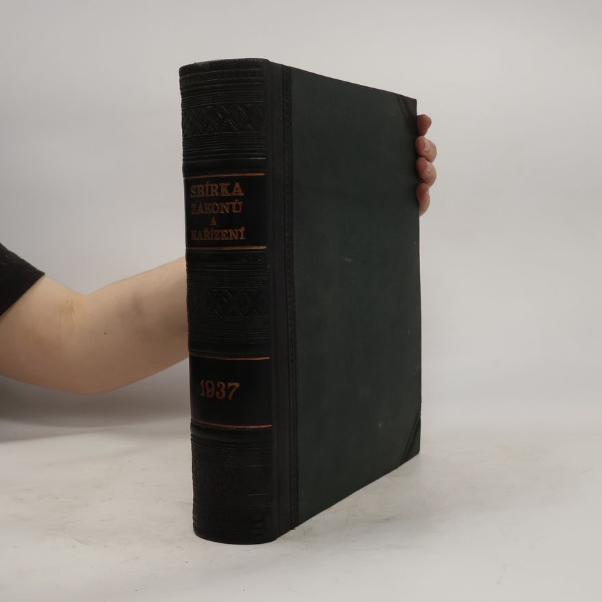 Kolektiv autorů Sbírka zákonů a nařízení 1937