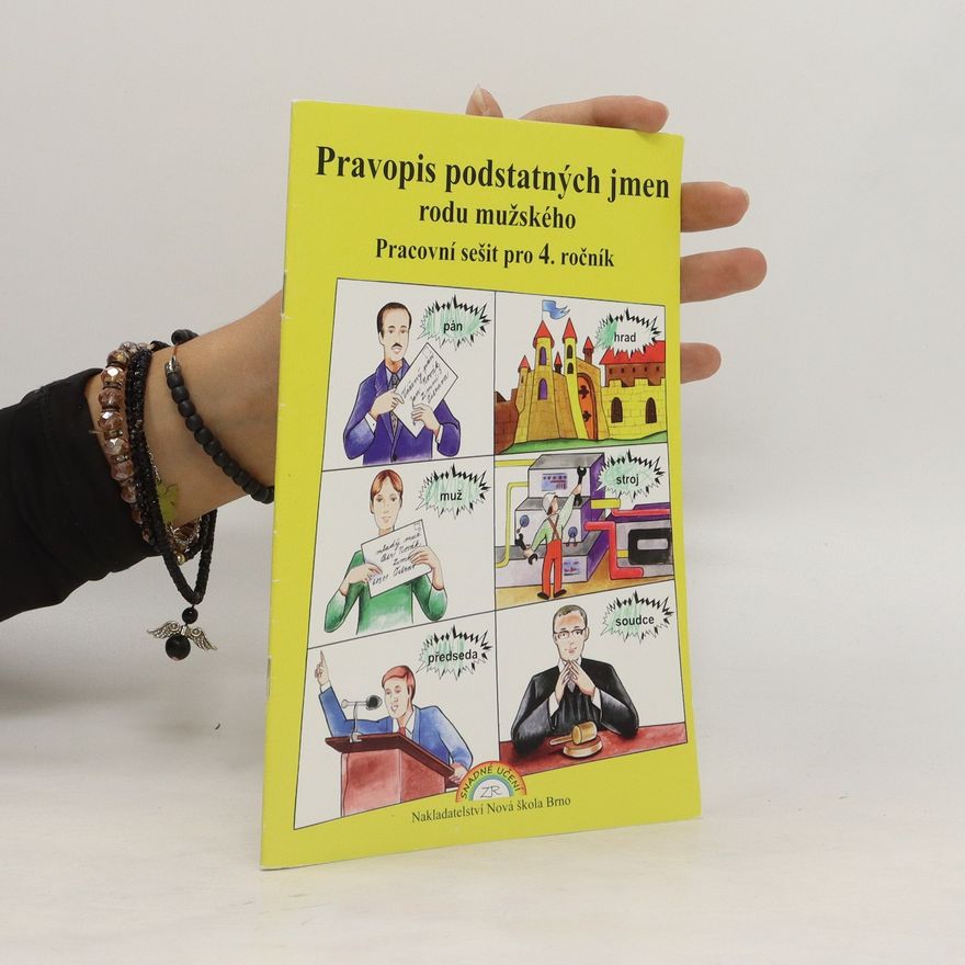 AA.VV. Pravopis podstatných jmen rodu mužského: Pracovní sešit pro 4. ročník