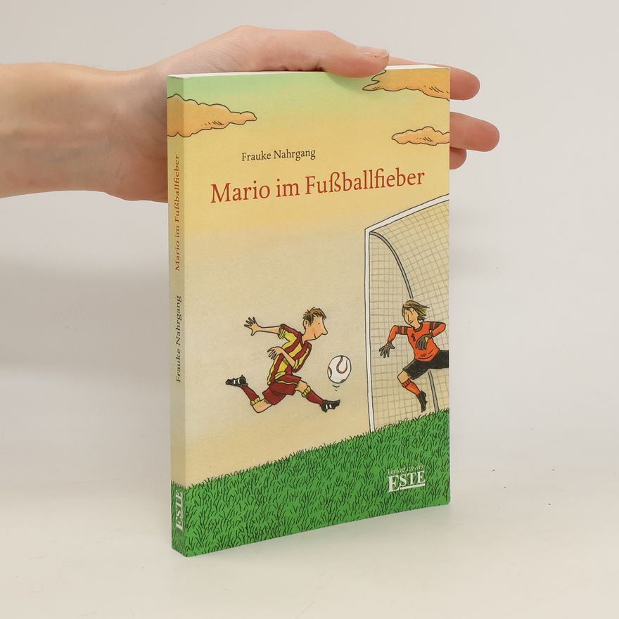 Frauke Nahrgang Mario im Fußballfieber
