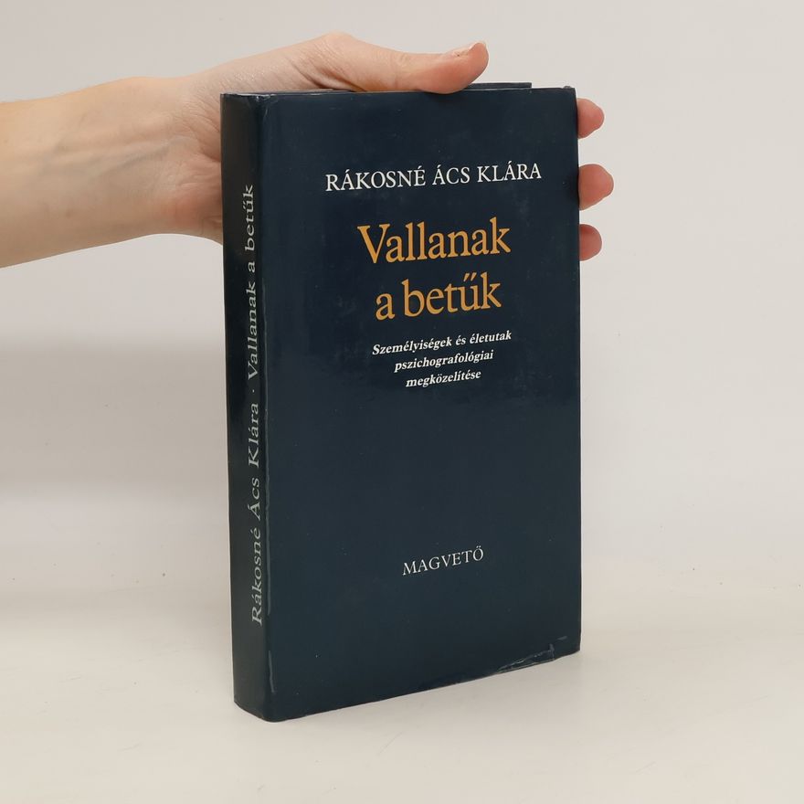 Klára Rákosné Ács Vallanak a betűk