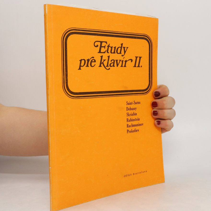 Kolektiv autorů Etudy pre klavír II.