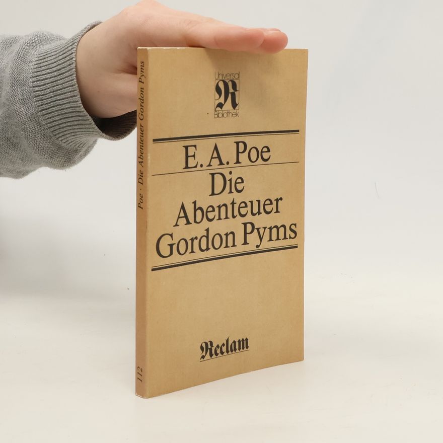 Edgar Allan Poe Die Abenteuer Gordon Pyms