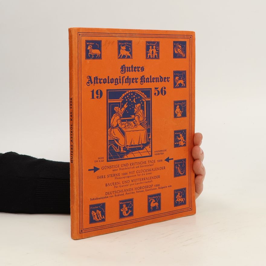 Kolektiv autorů Huters Astrologischer Kalender 1956