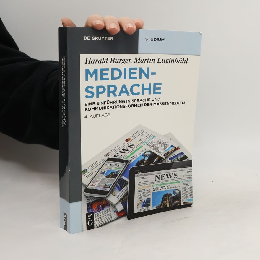 Harald Burger Mediensprache