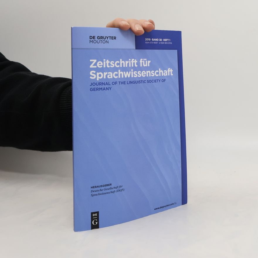 Autorenkollektiv Zeitschrift für Sprachwissenschaft 2019. Band 38