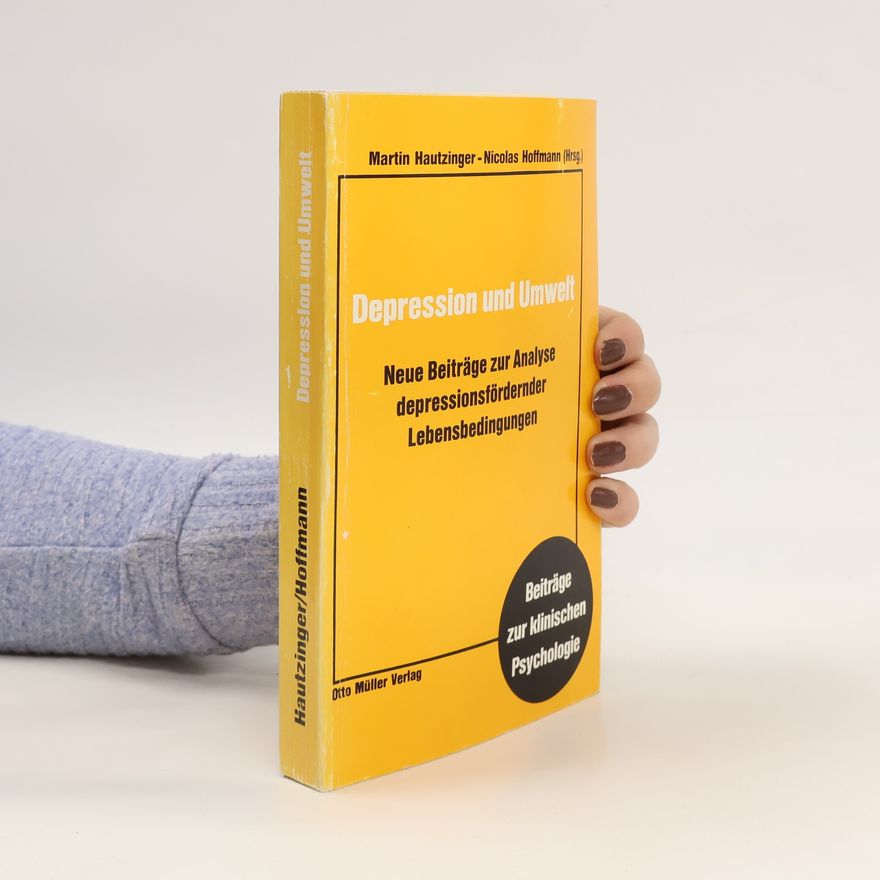 Martin Hautzinger Depression und Umwelt