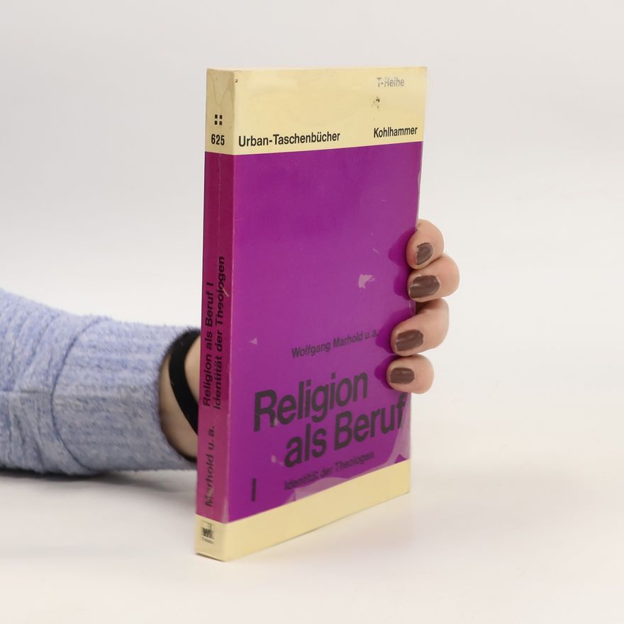 Wolfgang Marhold Religion als Beruf