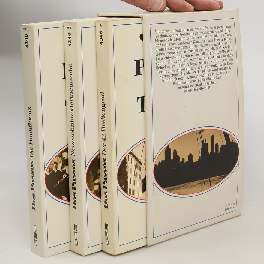 John Dos Passos USA-Trilogie (3 Bände, box)