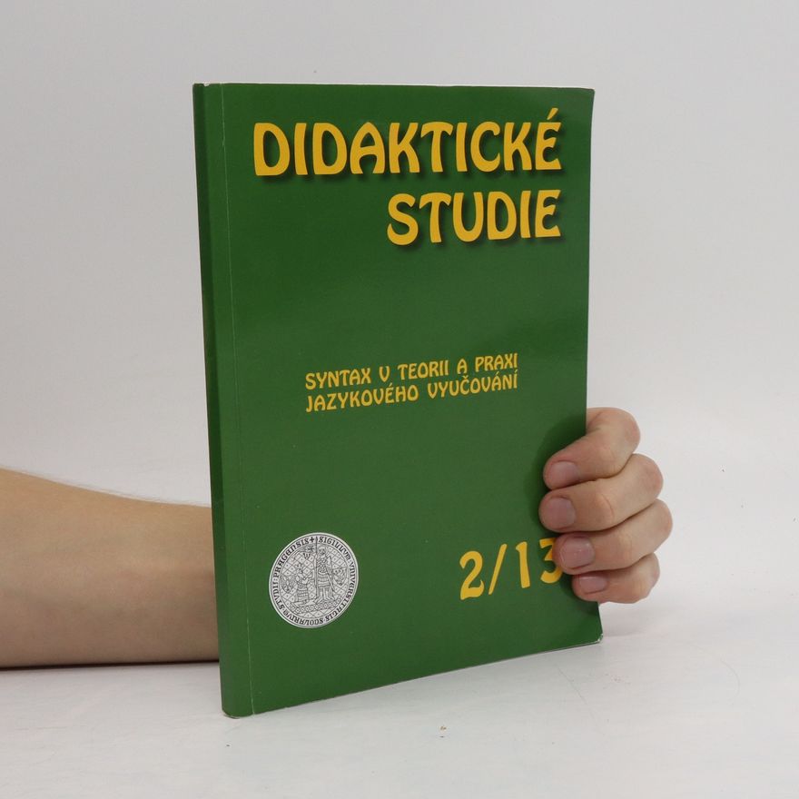 Collectif d'auteurs Didaktické studie